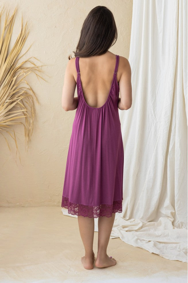 Nightgowns with open back "VENEZIA"
