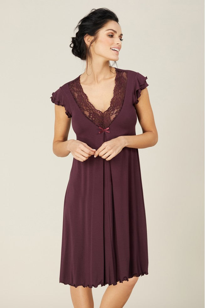 Nightgowns with wing sleeves "ALLURE"