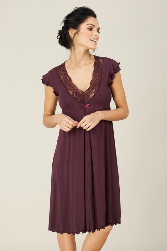 Nightgowns with wing sleeves "ALLURE"
