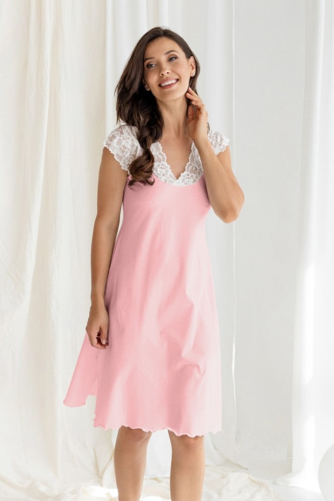 Cotton nightgowns with lace "DOLCEZZA"