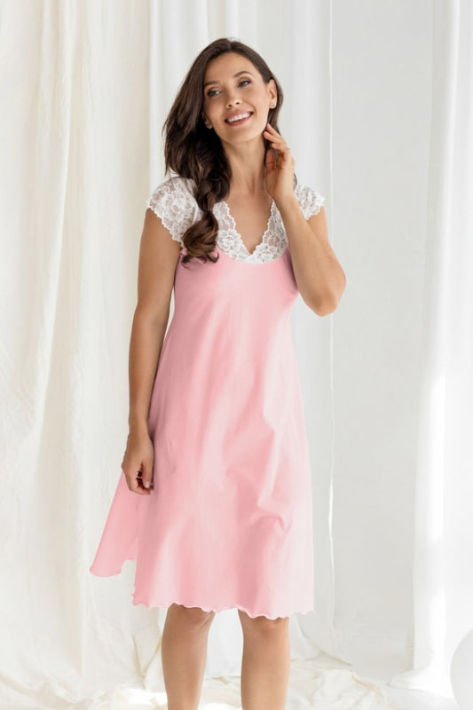 Cotton nightgowns with lace "DOLCEZZA"