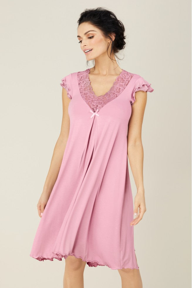 Nightgowns with wing sleeves "ALLURE"